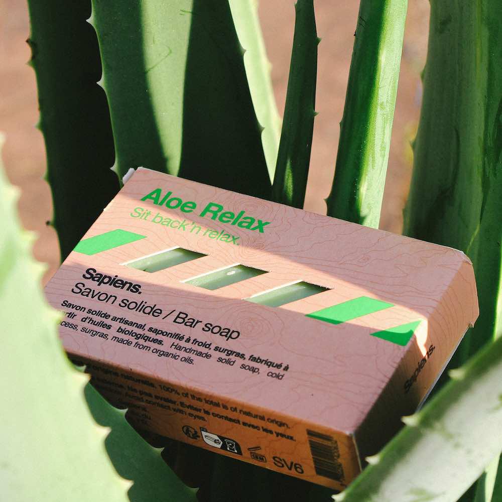 Solid Soap Aloe Relax - 100g